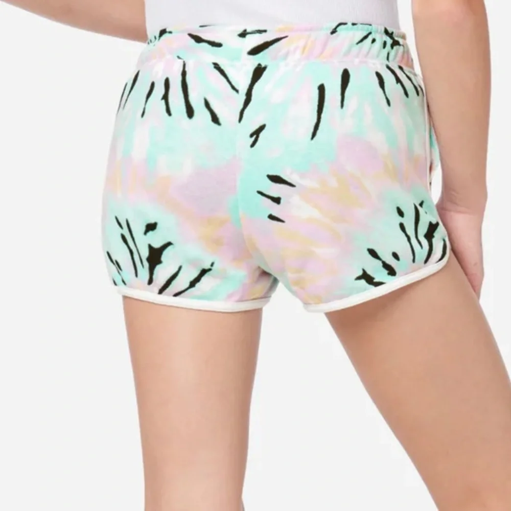 Justice Dolphin Shorts Tye Dye Girls M 10 NEW!
